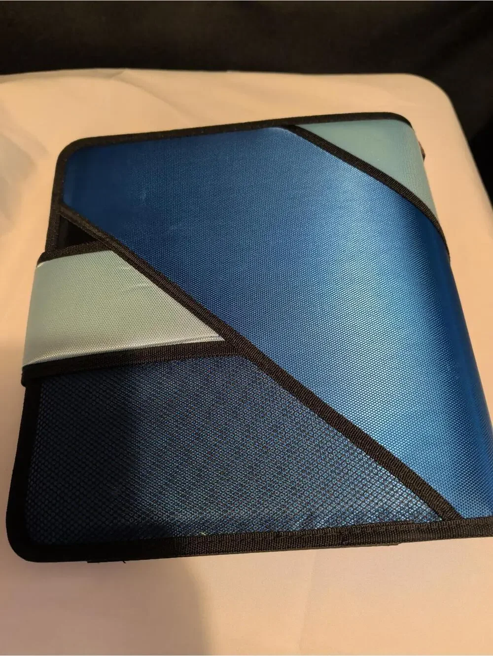 Case-it The Open Tab 3-Ring Binder Case Organizer Blue/Black